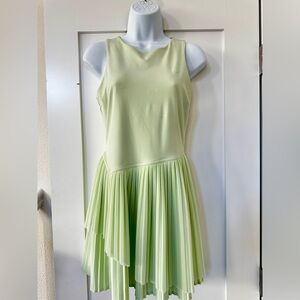 Lululemon Tiered Pleats Tennis Dress Kohlrabi Mint / Pistachio Green